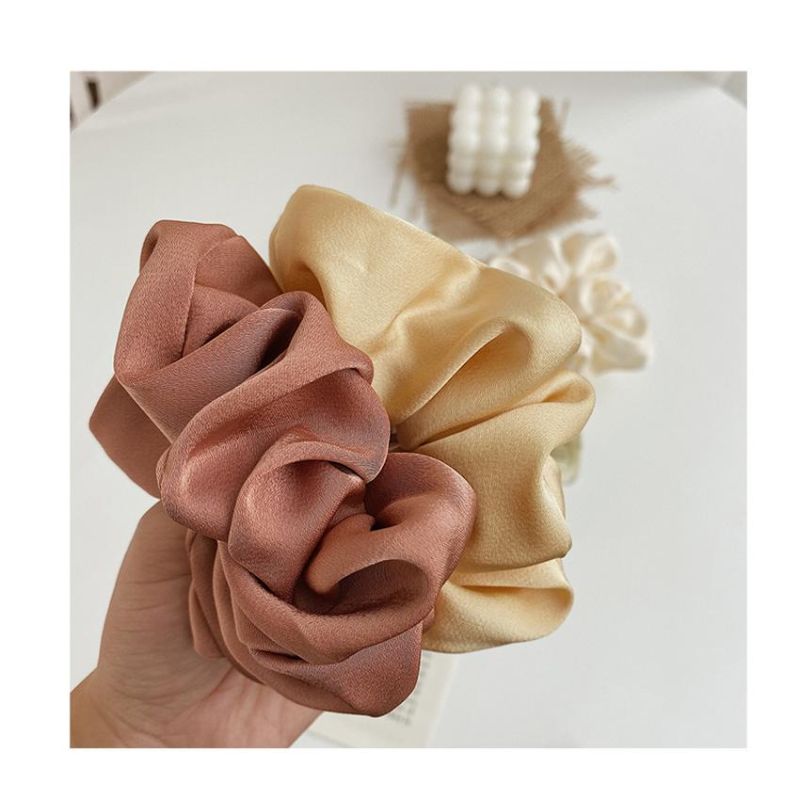 Light Color Silk Satin Hair Band