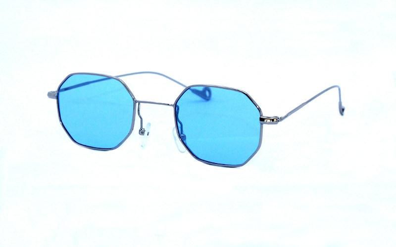 latest Women Classical Frame Metal Sunglasses