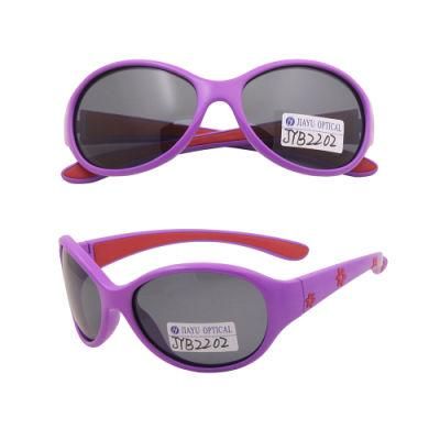 2022 New Kids Custom Polarized Children Sunglasses with Rubber