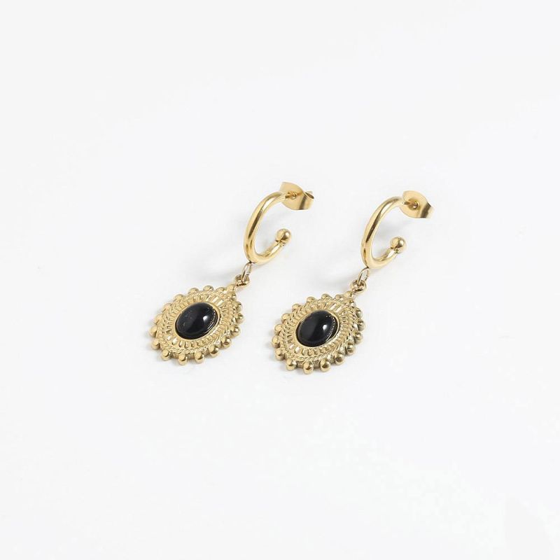 Manufacturer Custom High Quality Luxury Fashion Jewelry Brands New Arrivals Schmuck Bijoux Gold Earring Women Luxury Drop Earrings