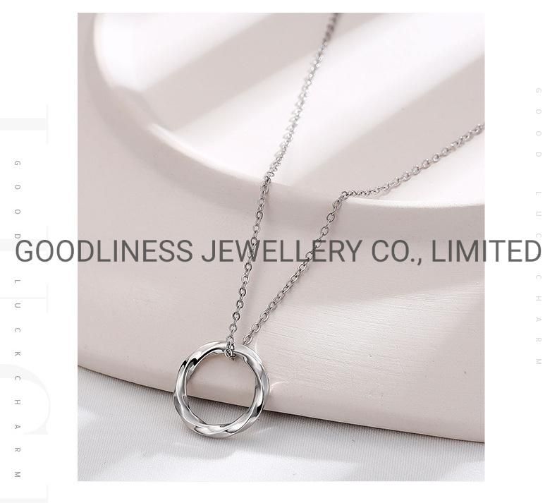 New Design 925 Sterling Silver Pendant Necklace Fashion Jewelry