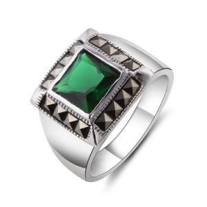 Fashion 100% Pure 925 Sterling Silver Man Ring Jewelry