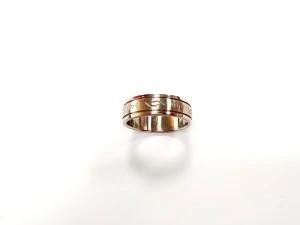 Women Finger 18K Gold Plated Stainless Steel Ring