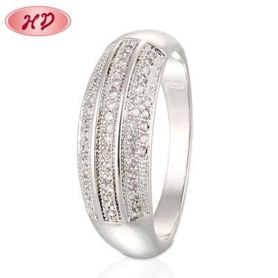 2020 Fashion Women 18K Gold Plated Zirconia Finger Rings Design