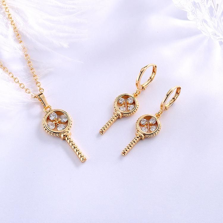 Hot Selling 18 K Gold Plating Wedding Jewelry Set for Women