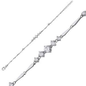 Forever Figure Infinity Simulated Cubic Zirconia Tennis Bracelet