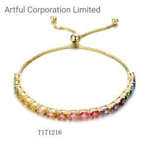 Fashion Gold Plated Silver Jewelry Bracelet