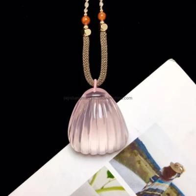 High Quality Rose Quartz Shell China Donghai Crystal