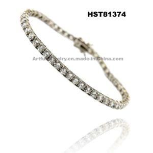 New Design Prong Set Silver Bracelet Fashion Bracelet Fashion Jewelry