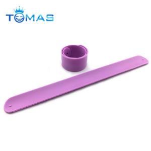 Portable Silicone Slap Bracelet Ruler Wristband School Straight Ruler Custom Color