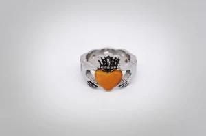 Here Is My Heart Fashion Stainless Steel Ring (RZ6132)