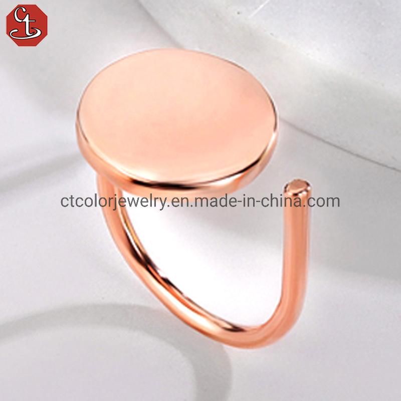 Hot Sale Fashion Jewelry 925 Sterling Silver Open Ring for Women
