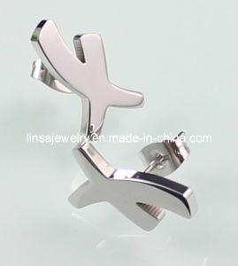 Custom Made Fashion 316L Stainless Steel Earrings Jewelry (SJE622)
