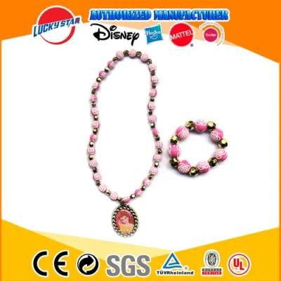 Rose Plastic Necklace and Bracelet Toy Set