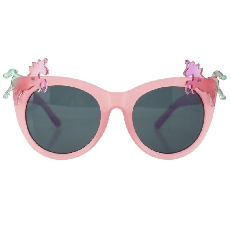2020 Lovely Pink Fashion Kids Sunglasses with Horse