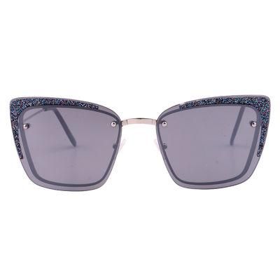 2018 Stylish Cat Eye Metal Sunglasses