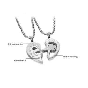 Fashion Stainless Steel Lover Pendant Jewelry (PZ6029)