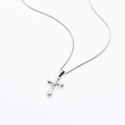 Fashion Stainless Steel Jewelry Cross Pendant Necklace Collection for Religious Souvenir Gift Design