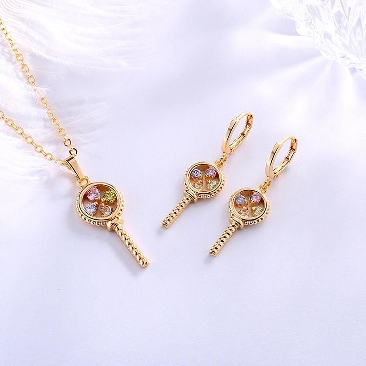 Hot Popular 18K Gold Plated Wedding Jewelry Sets