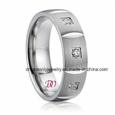 CNC Jewelry Fashion Ring Zircon Stone Ring