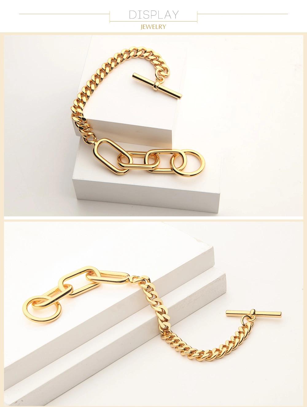 Wide Thick Cuban Curb Chain Miami Bracelet