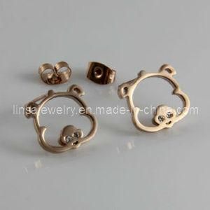 Cute Pig Design Stainless Steel Earrrings (SE127)