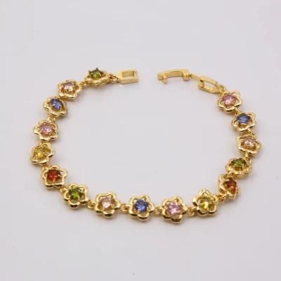 Chinese Factory Custom Charm Gold Chain Bracelet for Party