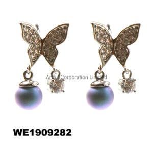 Wholesale 925 Sterling Earring Fashion Earring Butterfly Shape