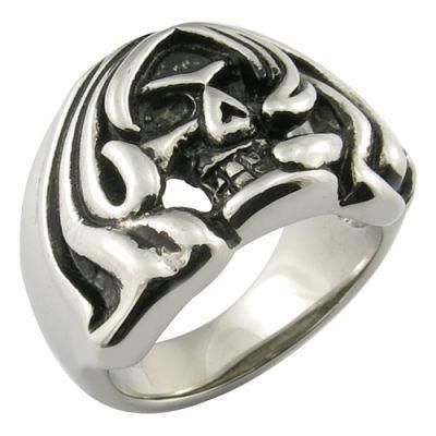 Custom Jewelry Biker Ring Stainless Steel Ring