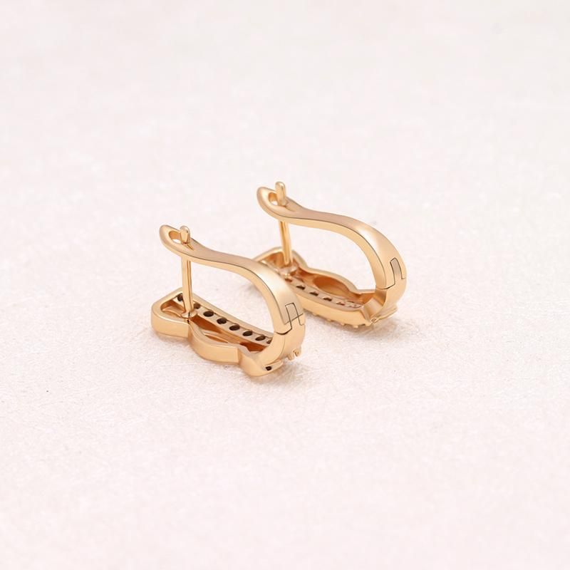 Wholesale Gold Plated Geometry Hoop Earring for Women
