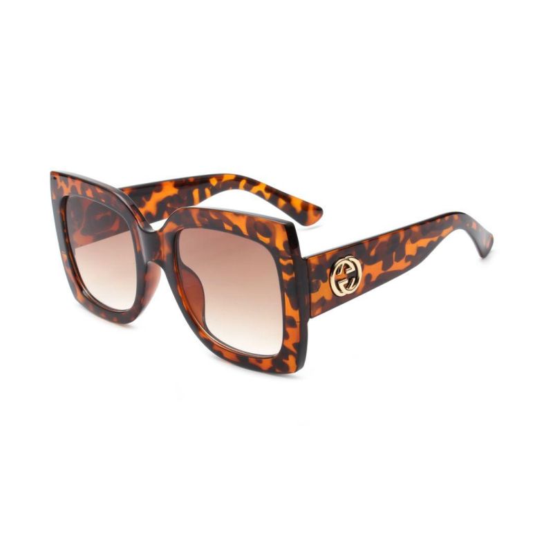 2022 Luxury Square Frame Women Fashion Sunglasses UV400