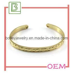 Fashion Metal Bangle With Gold Plated
