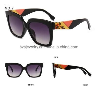 Fashion Square Frame Personality Monster Sunglasses