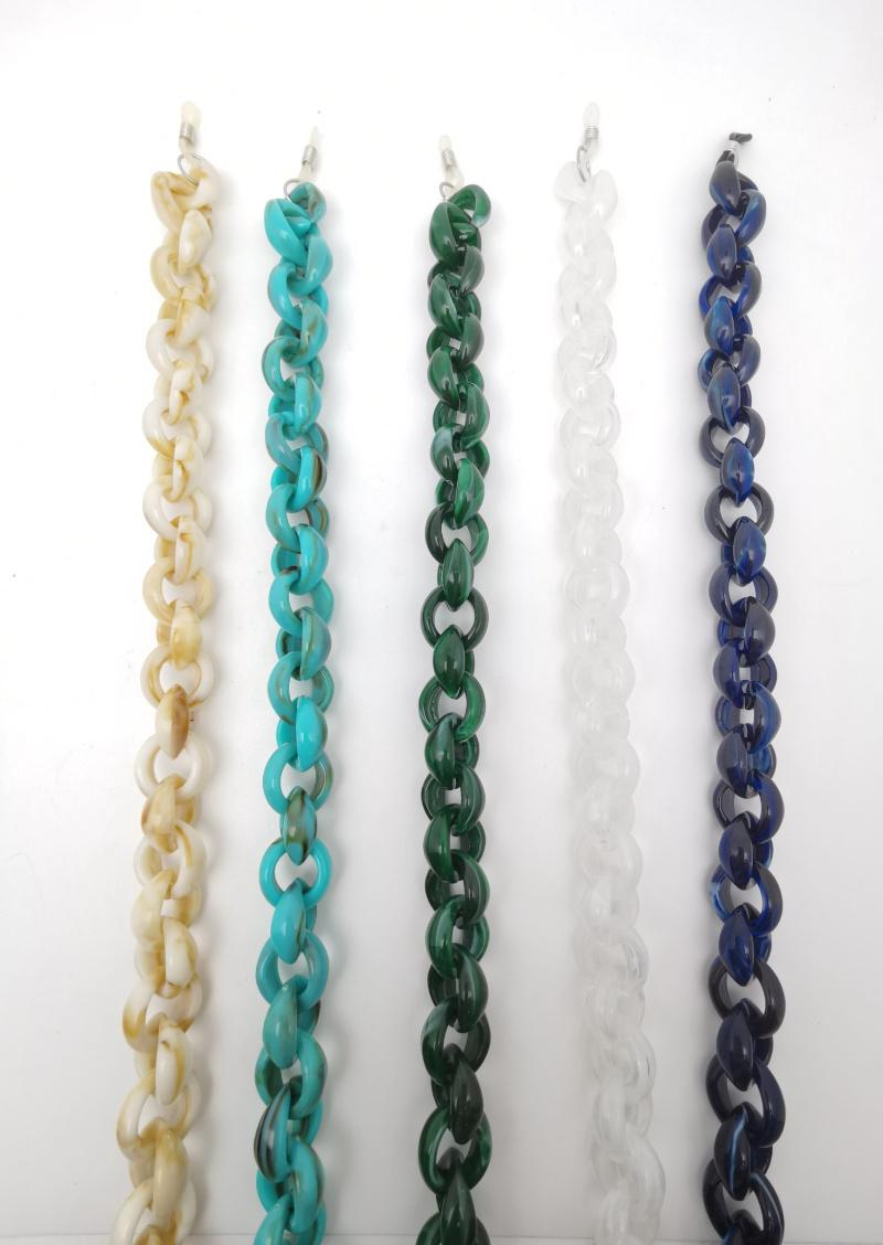 Beaded Eyeglass Chains Colorful Beaded Sunglasses Chain Reading Eyeglasses Holder Strap Cord Lanyard Eyewear Accessory