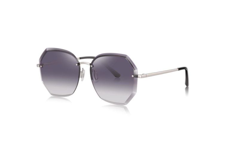 2020 Ready Made Fashion Metal Sunglasses with Mirror Lens