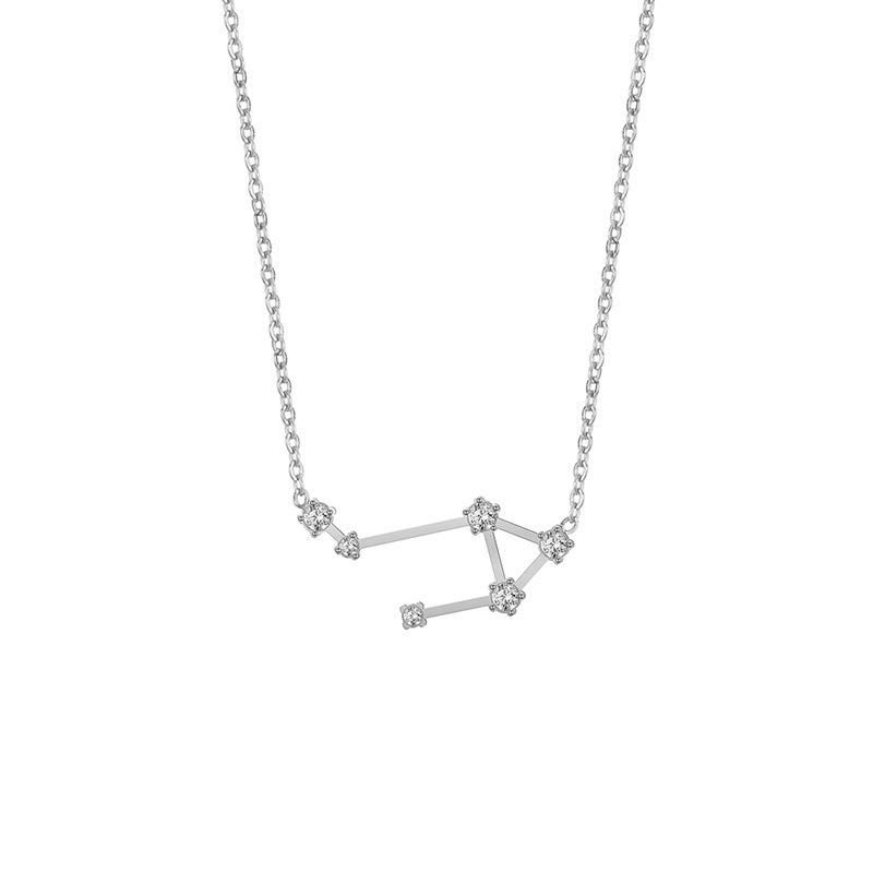 Manufacturer Custom None Tarnish Fashion Jewelry High Quality Stainless Steel with Zircon Celestial Necklace Chain jewellery