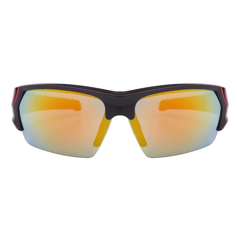 2019 One Piece Mirror Lens Sports Sunglasses
