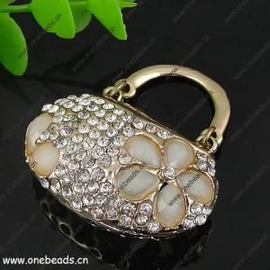 Fashion Zinc Alloy Crystal Pendant (PXH-5083D)