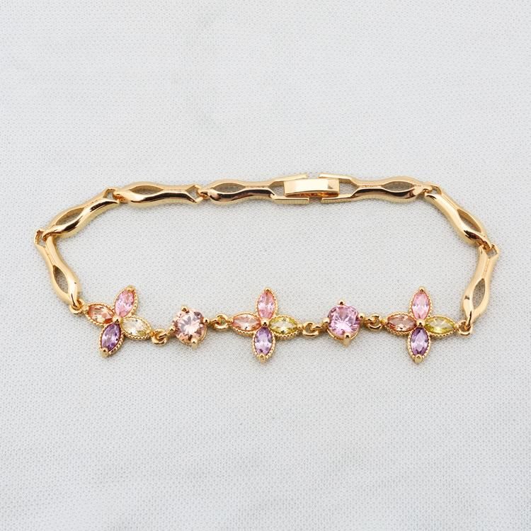 Wholesale Valentine Gift 14K 18K Gold Fashion Jewelry Bracelet