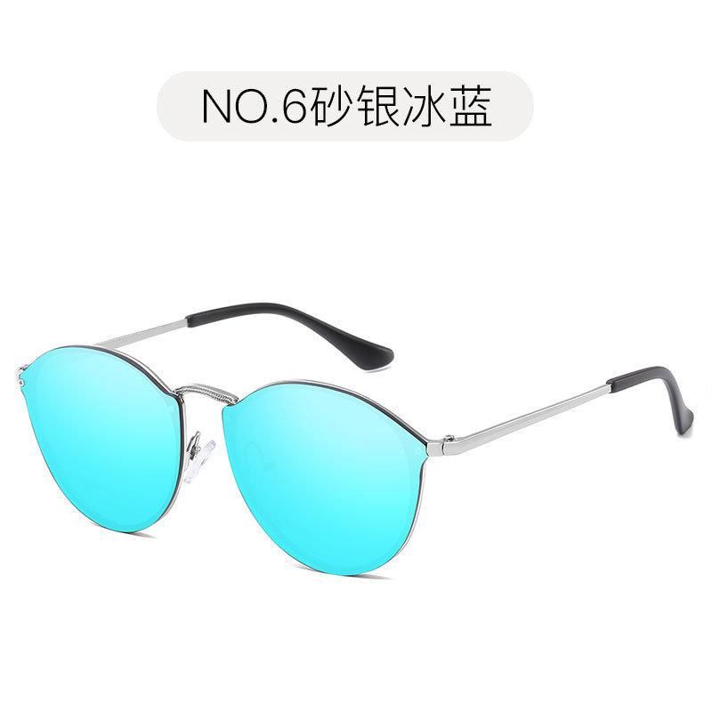 Designer Fashion Glasses Stainless Steel Sunglasses Men Women Metal Trending Beach Sunglasses for Sun Glasses