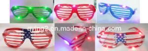 Stripe Shape Flashing Glasses (QY-LS006)