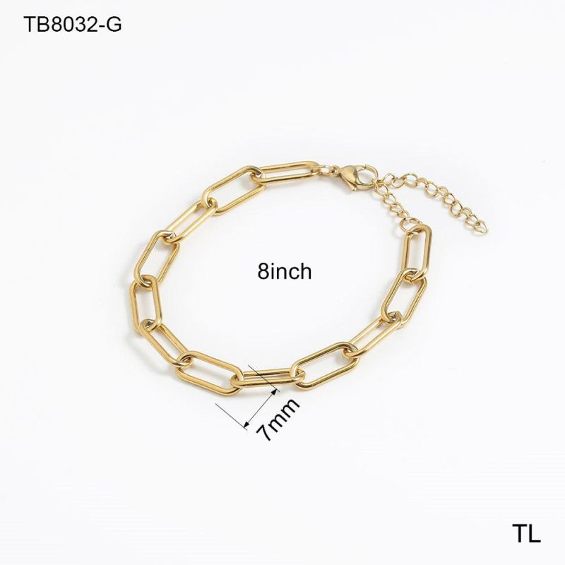 Manufacturer Custom High Quality Fashion jewellery Fashion Wholesale Stainless Steel Gold Plated Women Gold 14K 18K Chain Necklace