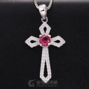Good Quality 925 Sterling Silver Cross Pendant Jewelry