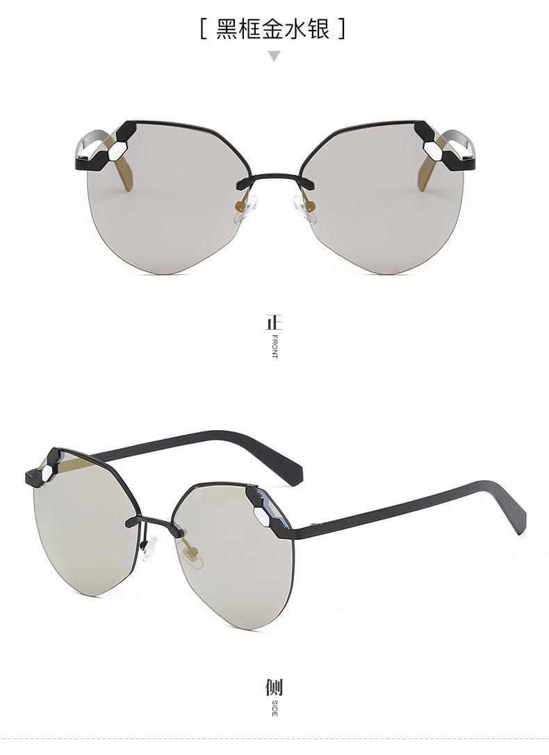 New Fashion Square Sunglasses Wholesale Vintage Rimless Trendy Custom Small Rectangle Sun Glasses Women Men Shades