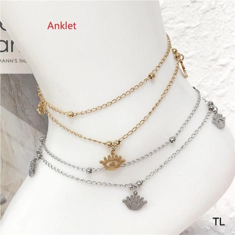 High Quality Stainless Steel Fashion Jewelry and Exquisite Anklet Jewelry