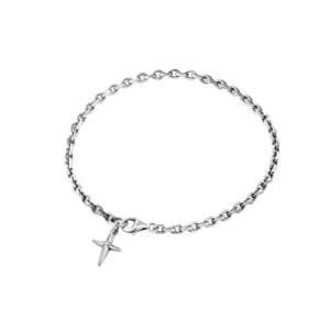 2021 Ins Latest Fashion 925 Sterling Silver Cross Charm Men and Women Bracelets