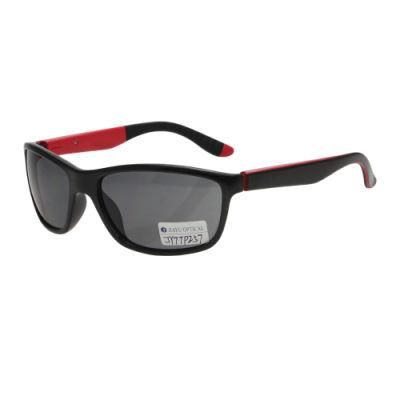 UV400 Smoke Lens Plastic Custom Quality Sunglasses with Spring Hinges