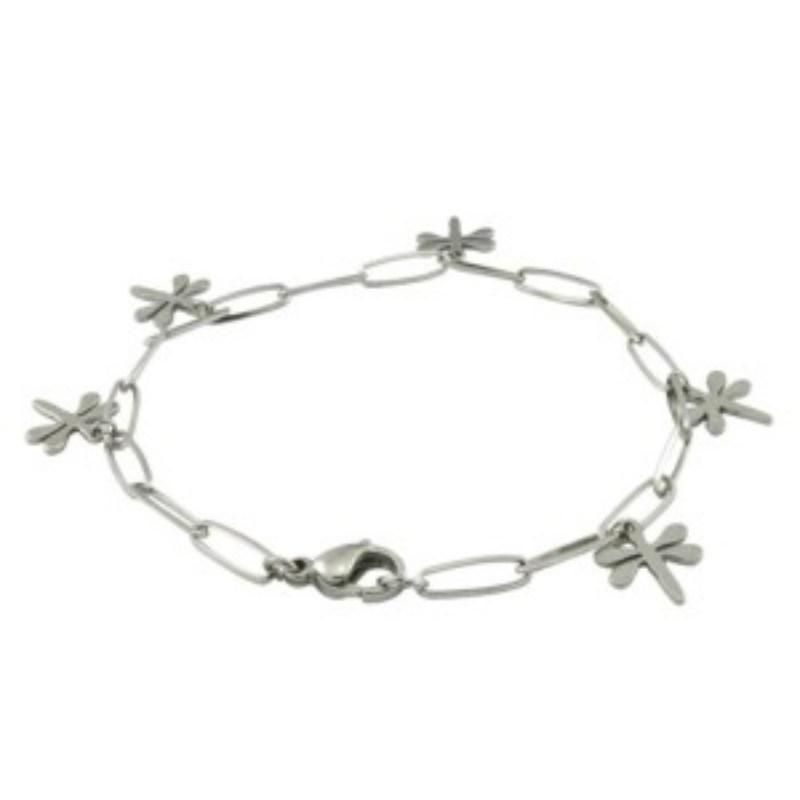 Silver Heart Lady Bracelet