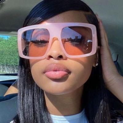 Curved Mirror Large Frame Sunglasses Female Jelly Color European and American Trend Net Red Sunglasses