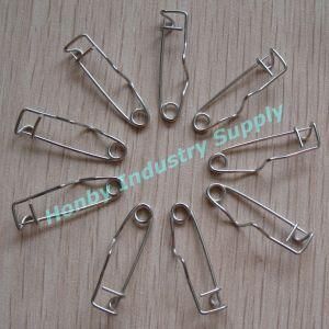 Decorative 32mm Bank Using Steel Crimp Bank Safety Pins